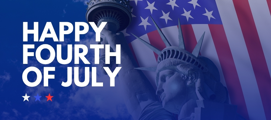 Happy Fourth of July Banner